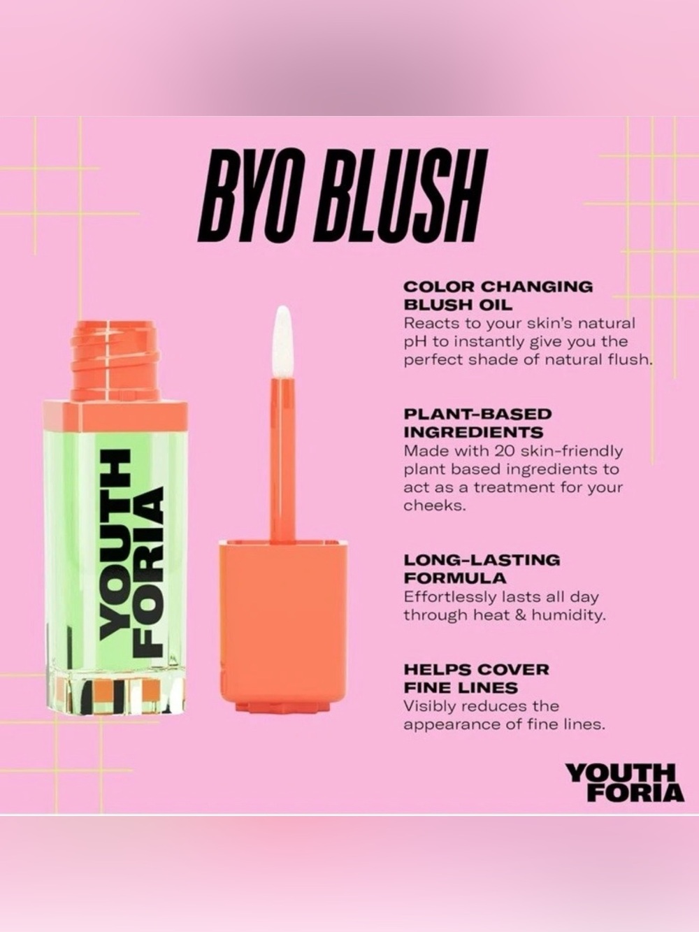 Youthforia Color Changing Blush Oil - Picture 4 of 6